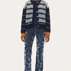 Stine Goya Ash Cardigan - Stripes Multi