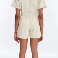 A.P.C. Cream Amelie Jumpsuit