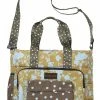 Stine Goya Liliana Bag - Flower Foliage Blue