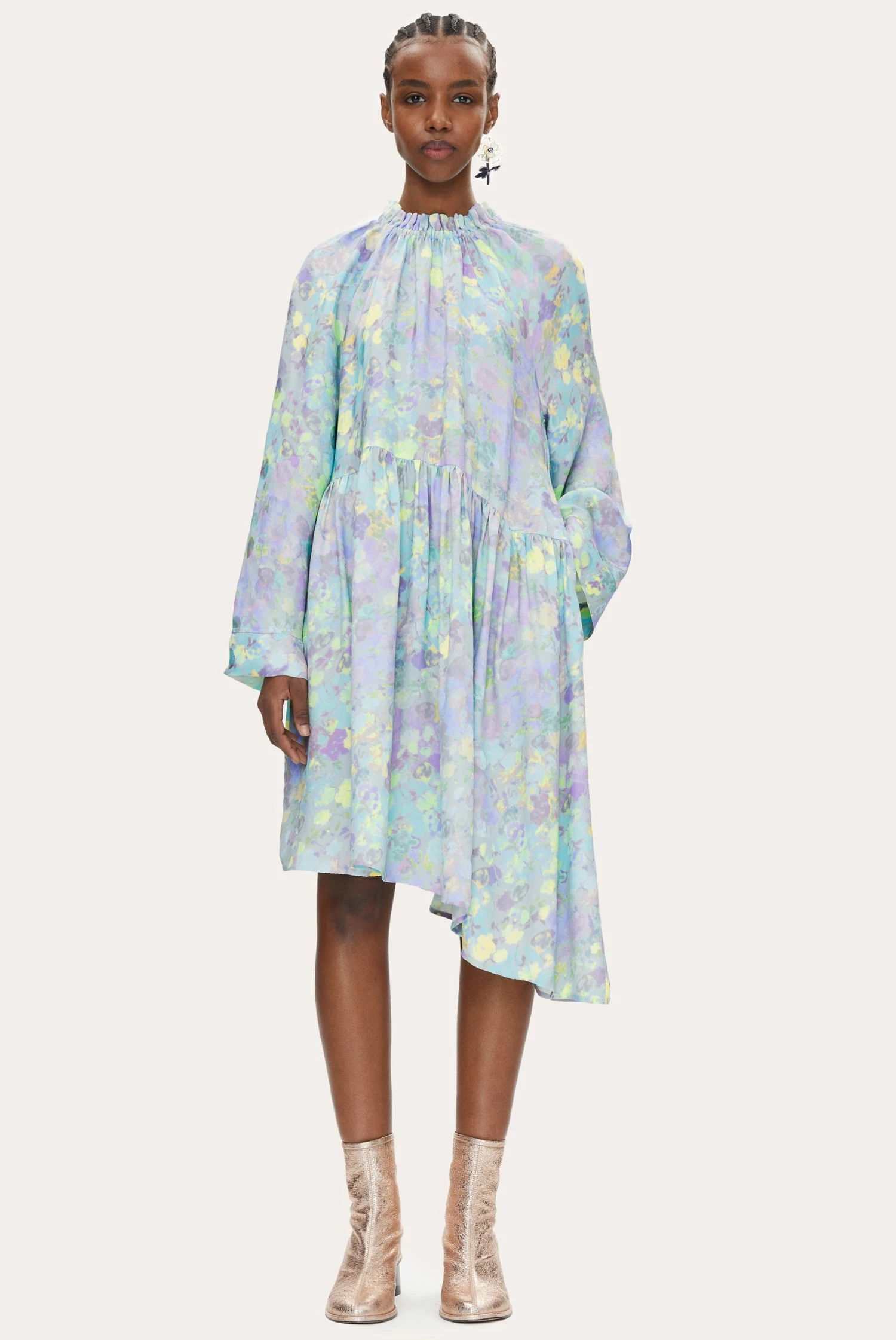 Stine Goya Lamar Dress - Pastel Bloom 5 Stine Goya Lamar Dress - Pastel Bloom