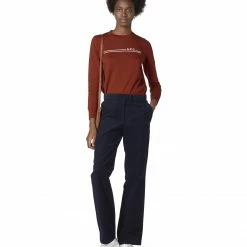 A.P.C. Velvet Ribbed Albane Trousers