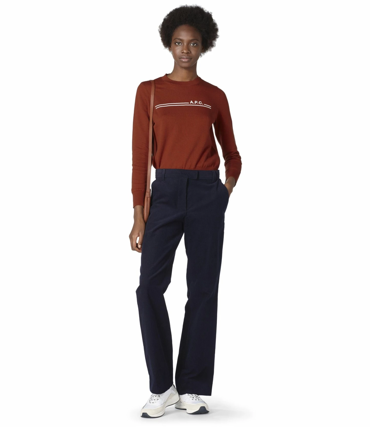 A.P.C. Velvet Ribbed Albane Trousers 4 A.P.C. Velvet Ribbed Albane Trousers