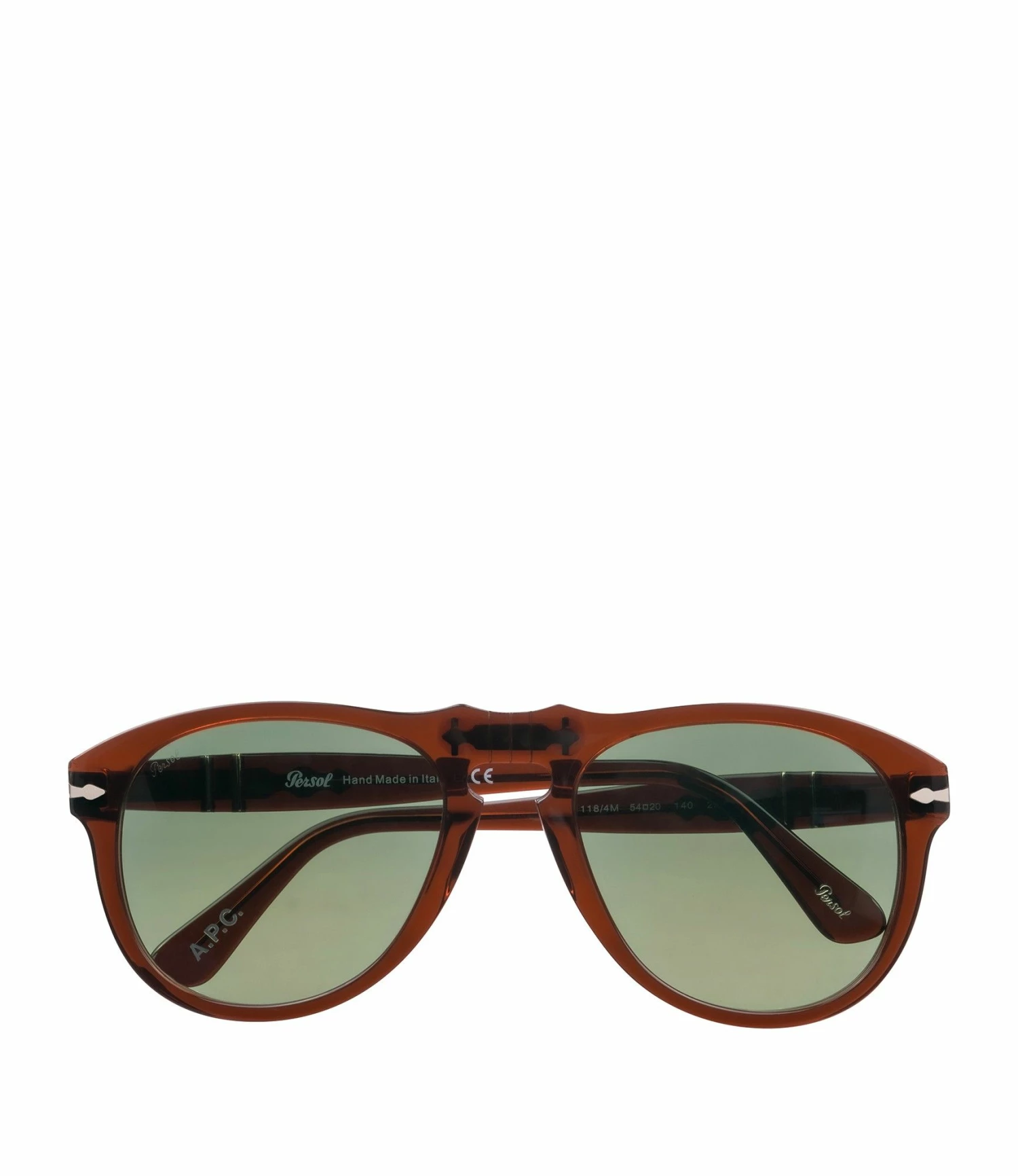 A.P.C. Nut Brown Persol Sunnies Sunglasses 4 A.P.C. Nut Brown Persol Sunnies Sunglasses