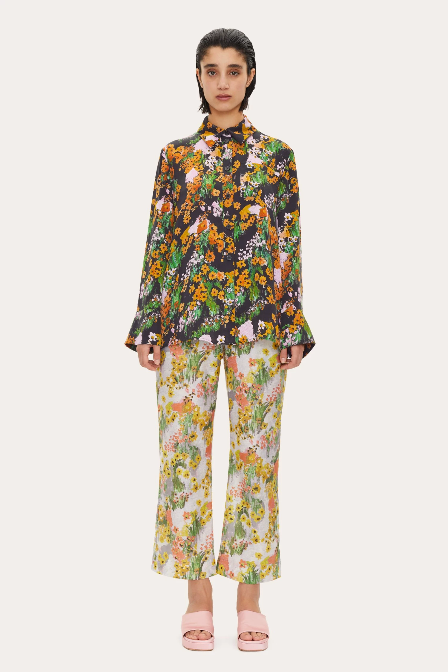 Stine Goya Summer Shirt - Artist Canvas At Night 4 Stine Goya Summer Shirt - Artist Canvas At Night