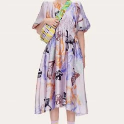 Stine Goya Elizabeth Dress - Stroke Tulips 7 Stine Goya Elizabeth Dress - Stroke Tulips