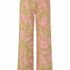 Stine Goya Alexia Pants - Flower Foliage Pink