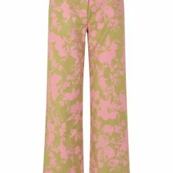 Stine Goya Alexia Pants - Flower Foliage Pink