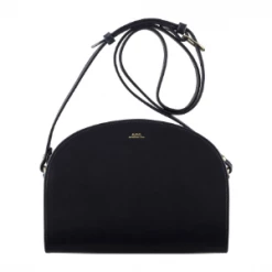 A.P.C. Black Demi Lune Bag