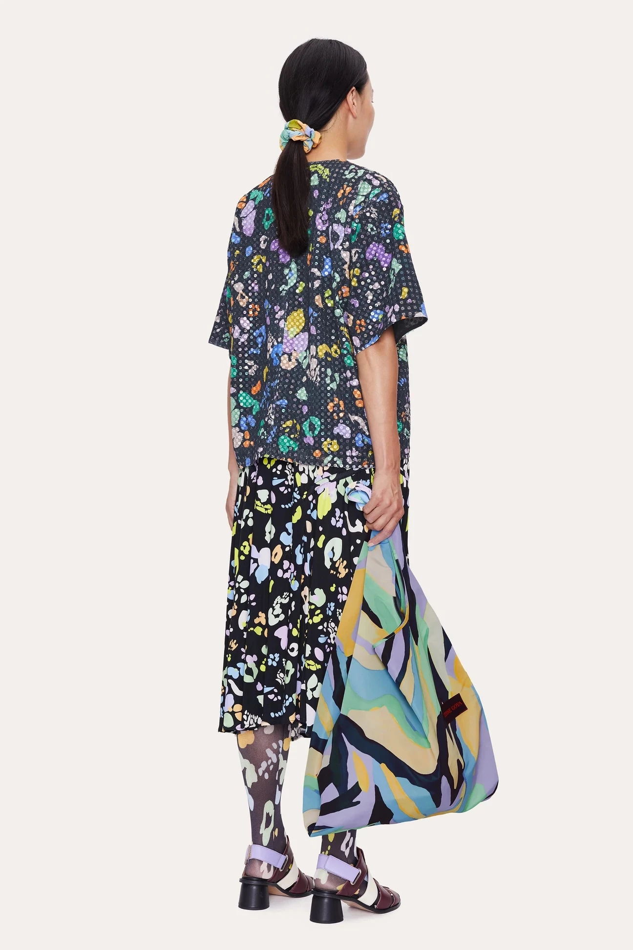 Stine Goya Gretchen Skirt - Black Leopard 4 Stine Goya Gretchen Skirt - Black Leopard