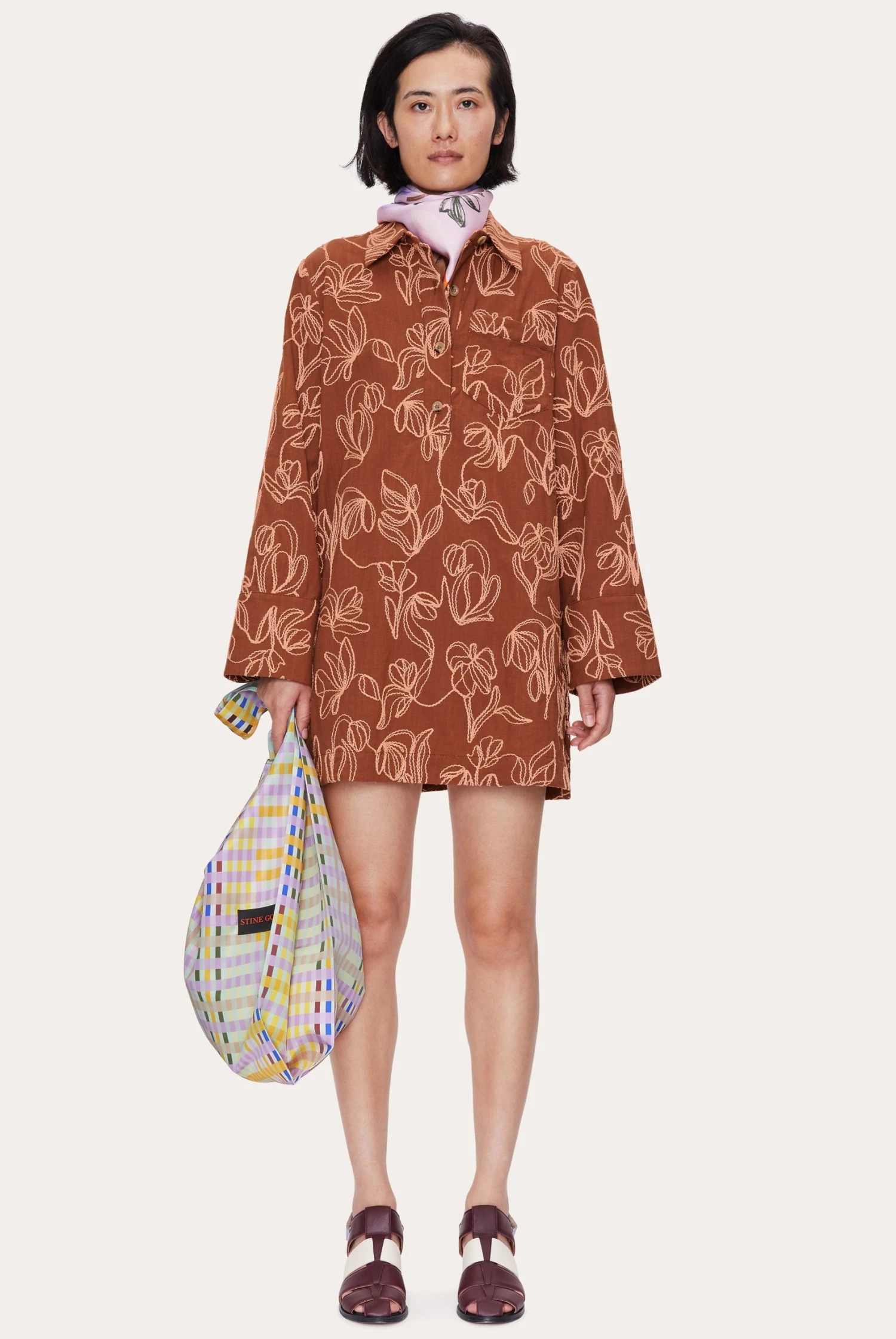 Stine Goya Idunn Bag - Techno Check 4 Stine Goya Idunn Bag - Techno Check