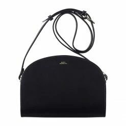 A.P.C. Black Demi Lune Bag