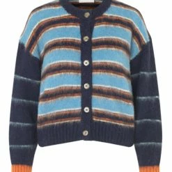 Stine Goya Ash Cardigan - Stripes Multi