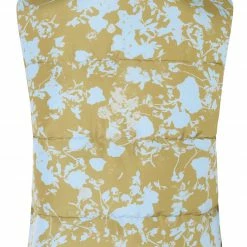 Stine Goya Leonor Puffer Vest - Flower Foliage Blue