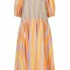 Stine Goya Amelia Dress - Sunset and Lime Stripe 2 Stine Goya Amelia Dress - Sunset and Lime Stripe