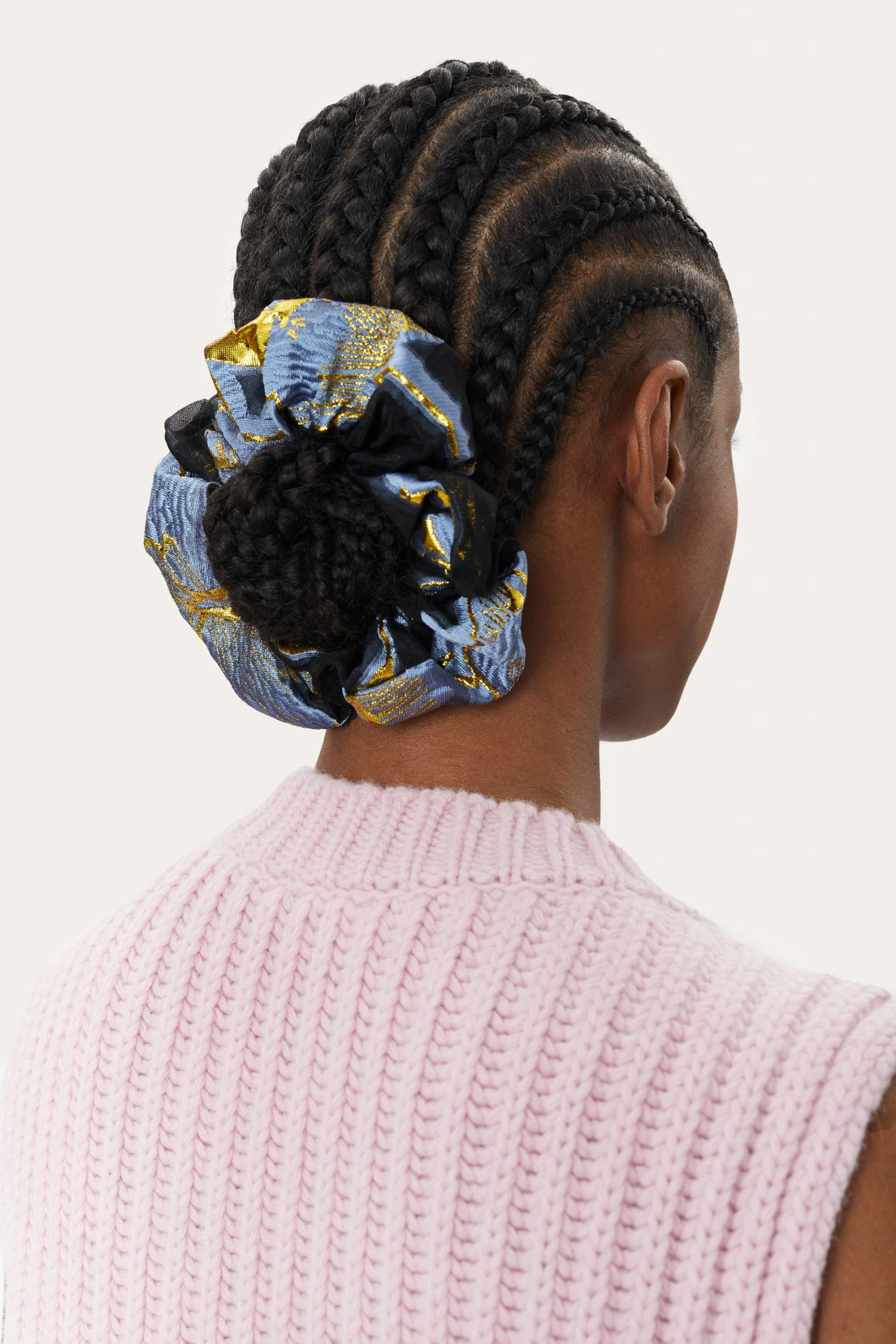 Stine Goya Scrunchy - Flower Foliage Gold 4 Stine Goya Scrunchy - Flower Foliage Gold