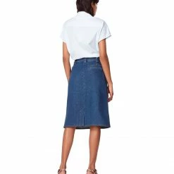 A.P.C. Pale Blue Stripes Marina Blouse 7 A.P.C. Pale Blue Stripes Marina Blouse