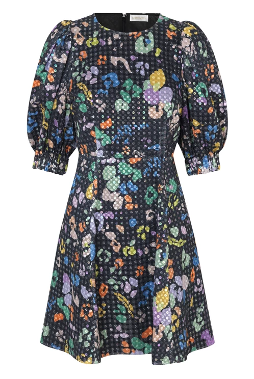 Stine Goya Celina Dress - Black Leopard 3 Stine Goya Celina Dress - Black Leopard