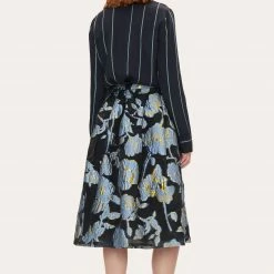 Stine Goya Tove Skirt - Flower Foliage Gold