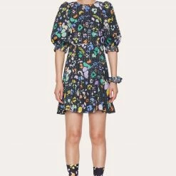 Stine Goya Celina Dress - Black Leopard