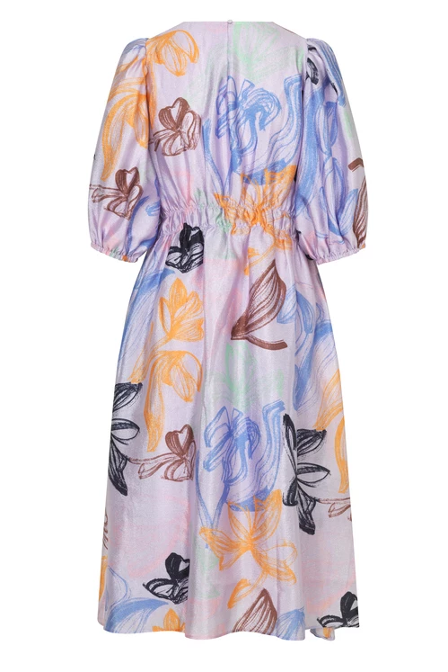 Stine Goya Elizabeth Dress - Stroke Tulips 4 Stine Goya Elizabeth Dress - Stroke Tulips