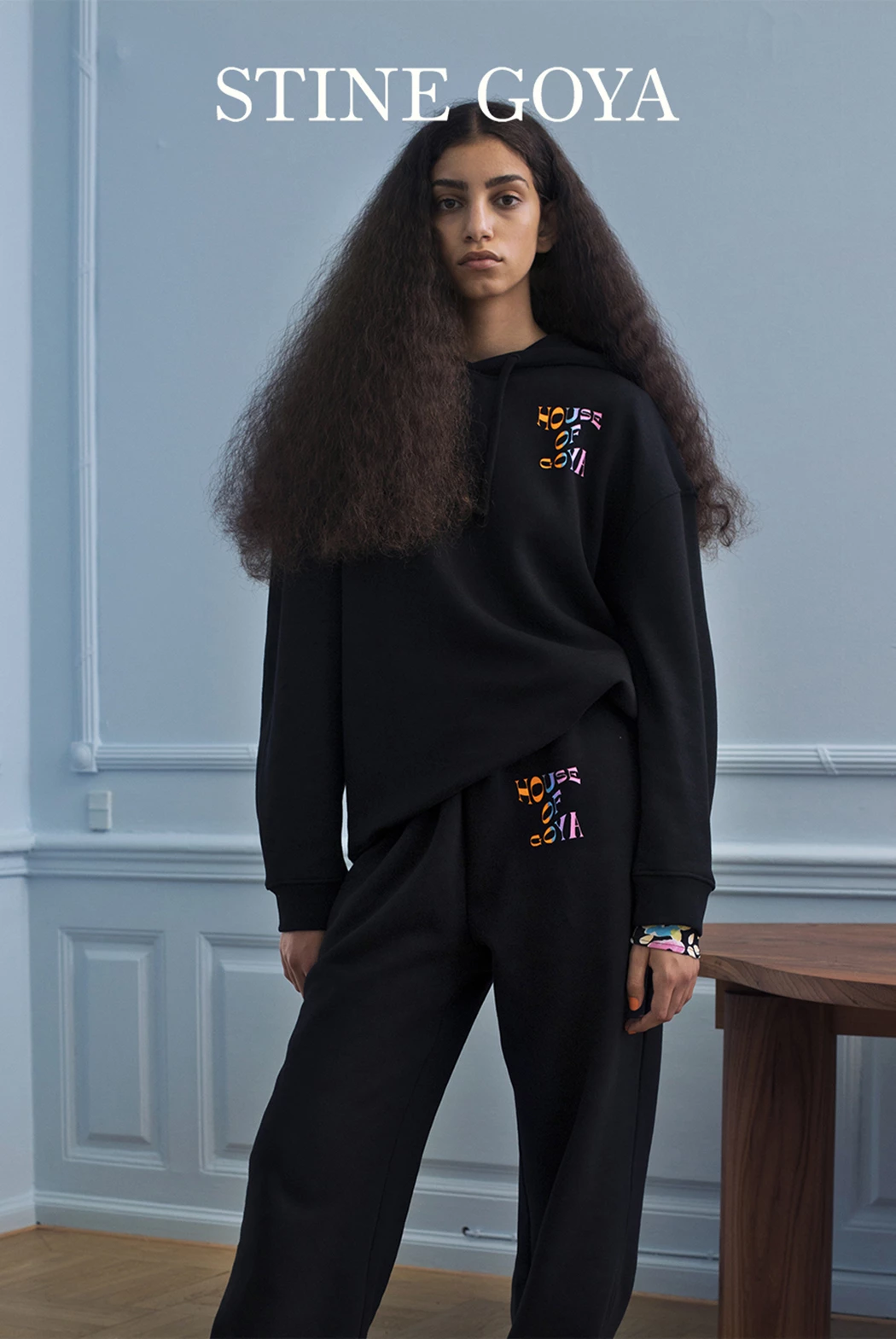 Stine Goya Black Adrisa Hoodie - House of Goya Sustainable 5 Stine Goya Black Adrisa Hoodie - House of Goya Sustainable