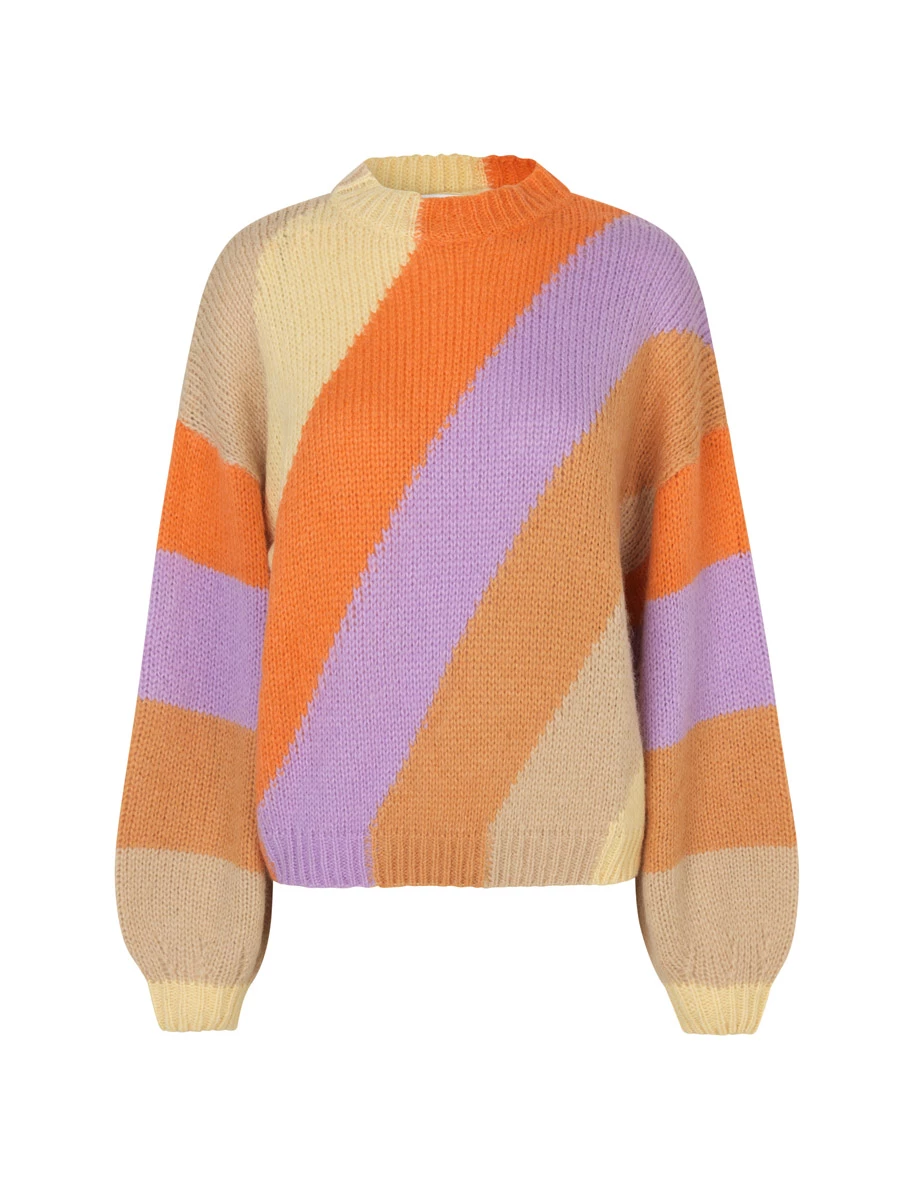 Stine Goya Multi Stripe Scharla Knit Sweater 3 Stine Goya Multi Stripe Scharla Knit Sweater