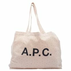 A.P.C. Beige Diane Cloth Bag