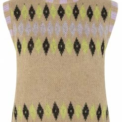 Stine Goya Lottie Vest - Fair Isle
