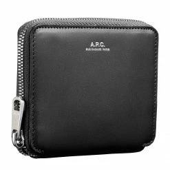A.P.C. Schwarz Malo Portemonnaie