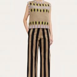 Stine Goya Lottie Vest - Fair Isle