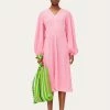 Stine Goya Pink Rosen Dress