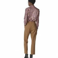 A.P.C. Khaki Cece Wool Trousers