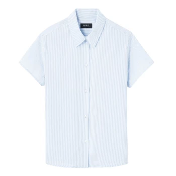 A.P.C. Pale Blue Stripes Marina Blouse 3 A.P.C. Pale Blue Stripes Marina Blouse