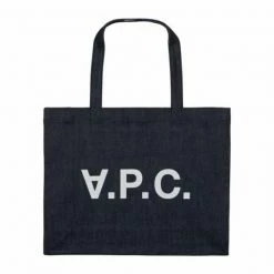 A.P.C. Indigo Daniela Shopping Bucket Bag
