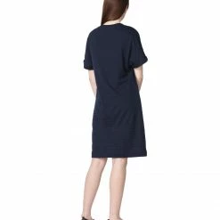 A.P.C. Navy Blue Julia Dress
