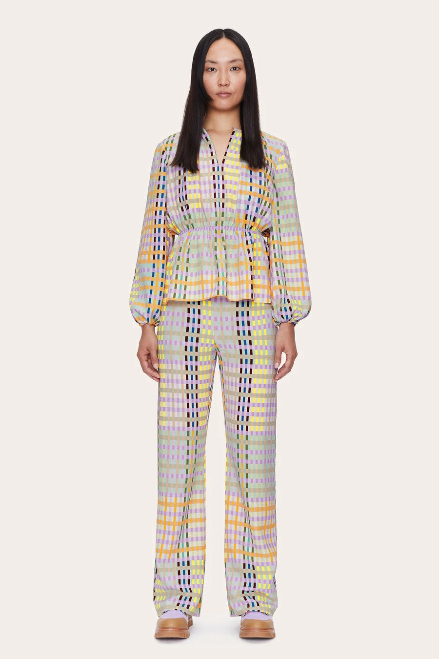 Stine Goya Techno Check Karin Blouse 5 Stine Goya Techno Check Karin Blouse