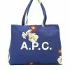A.P.C. Dark Navy Diane Cloth Bag