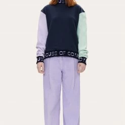 Stine Goya Melina Fleece Jumper - Colour Block