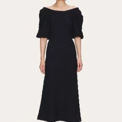 Stine Goya Black Garance Dress